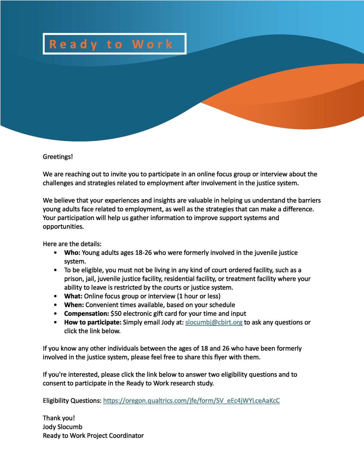 RtW-C_Recruitment Flyer2025